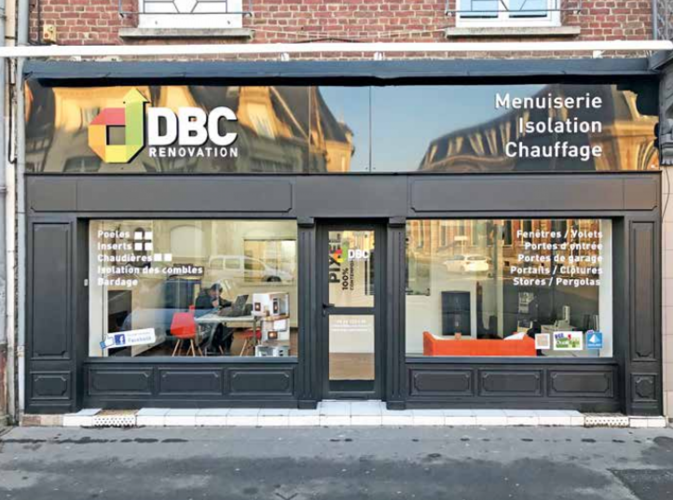 DBC Rénovation a ouvert un magasin à Péronne avec le soutien de la Fédération des Boutiques à l’essai.
