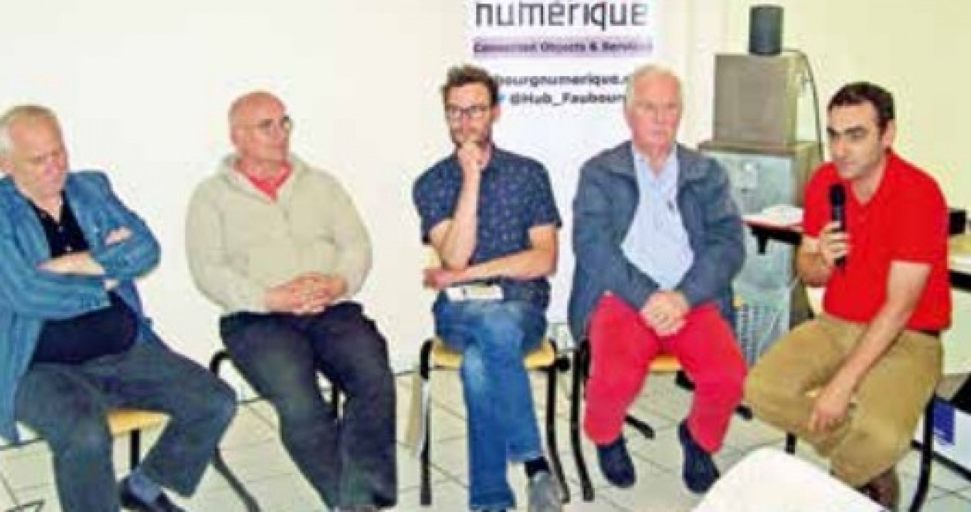 Quatre dirigeants d’entreprises ont participé à la table-ronde de restitution, un an après le lancement de la dynamique partenariale engagée sur le territoire.