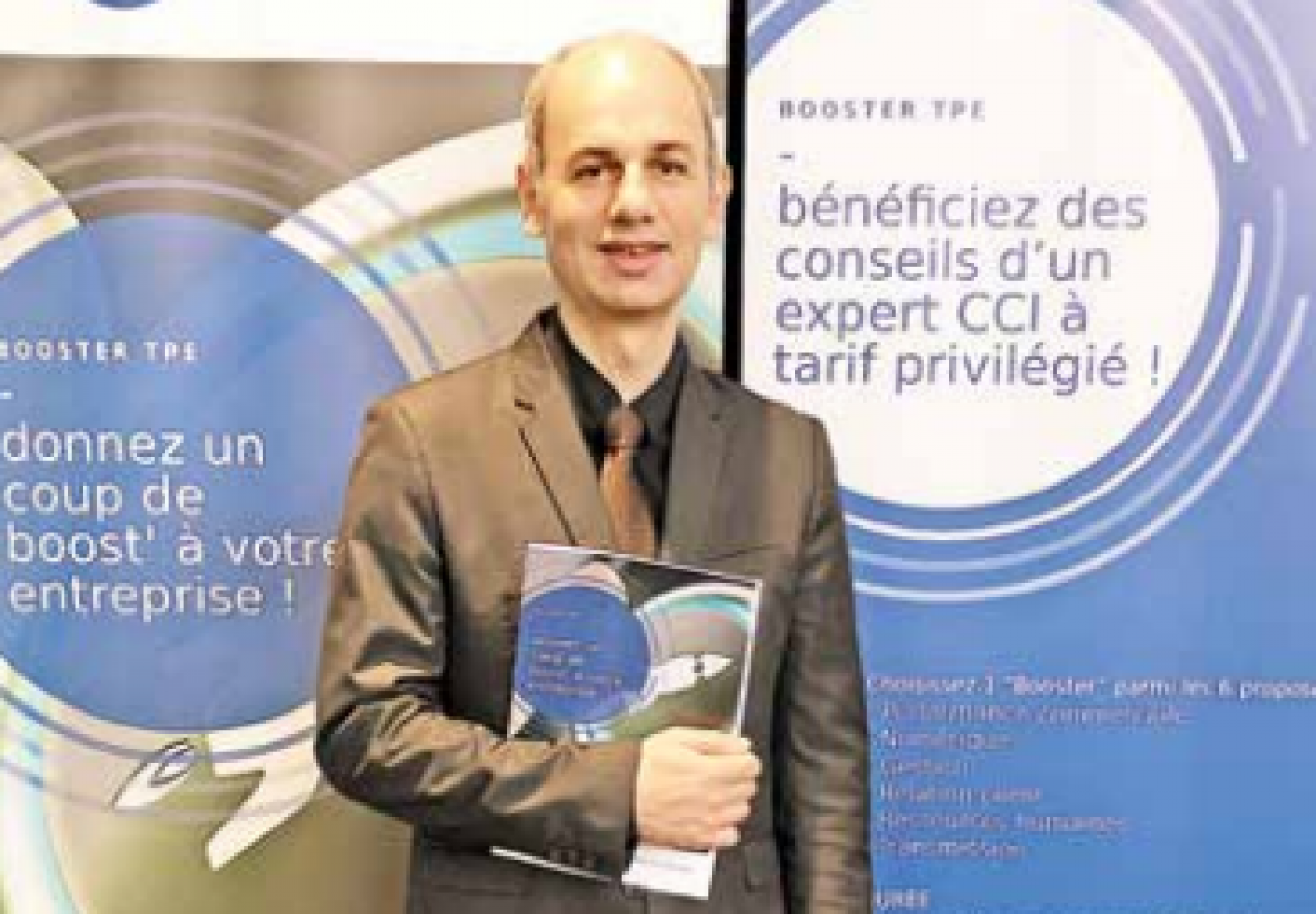 Yann Moreira est le conseiller départemental de la CCI Aisne pour Booster Numérique.