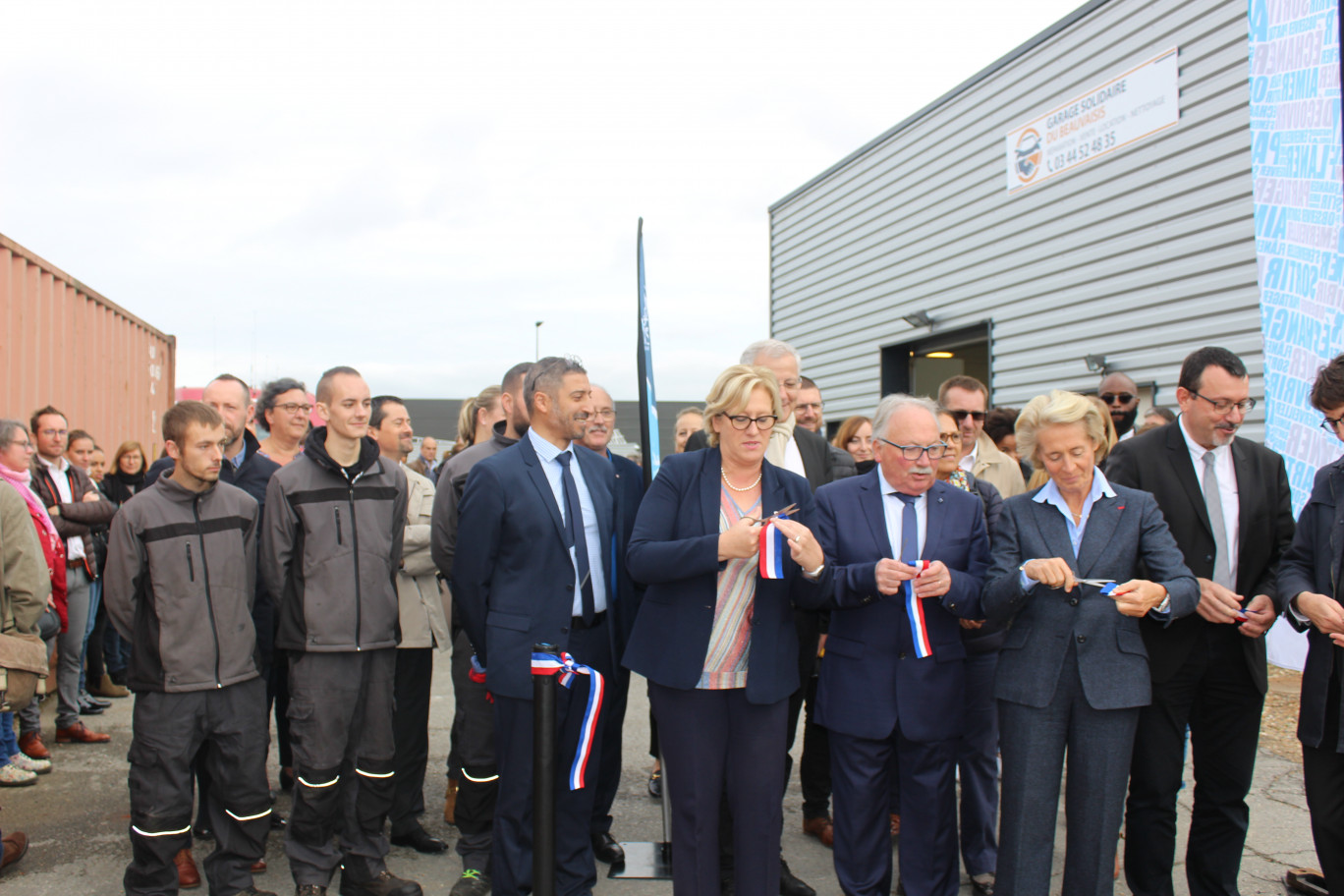 Le garage solidaire a été inauguré le 15 octobre dernier. 