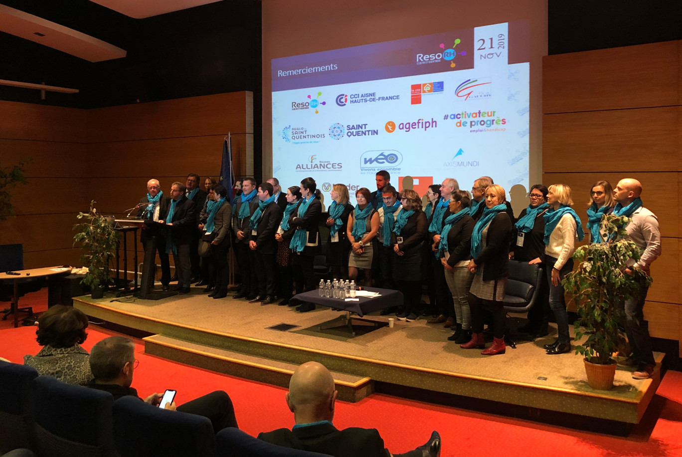 Les dirigeants d'entreprises ont répondu présent pour partager cette dynamique de travail engagée par le club Réso RH saint-quentinois.