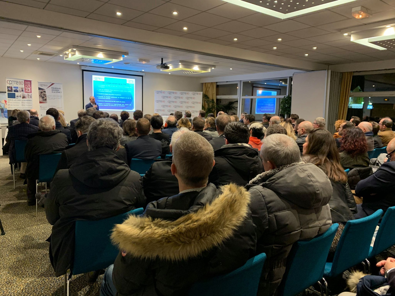 Près de 300 personnes étaient présentes aux vœux de la CPME Somme.