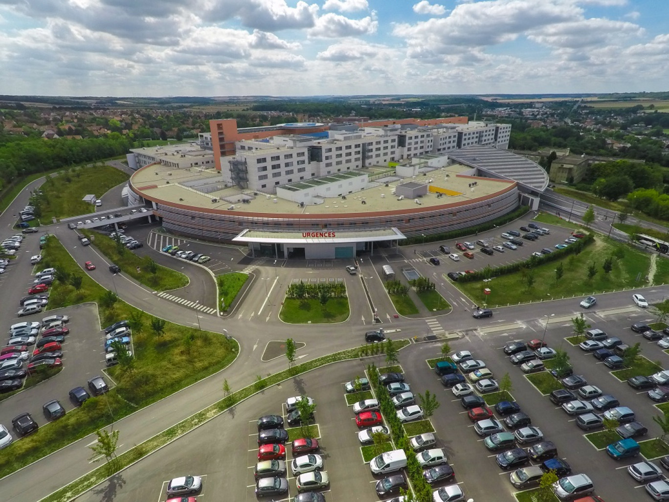 Le CHU Amiens-Picardie a accueilli en 2019 plus de 774 000 patients. (C) Luminance