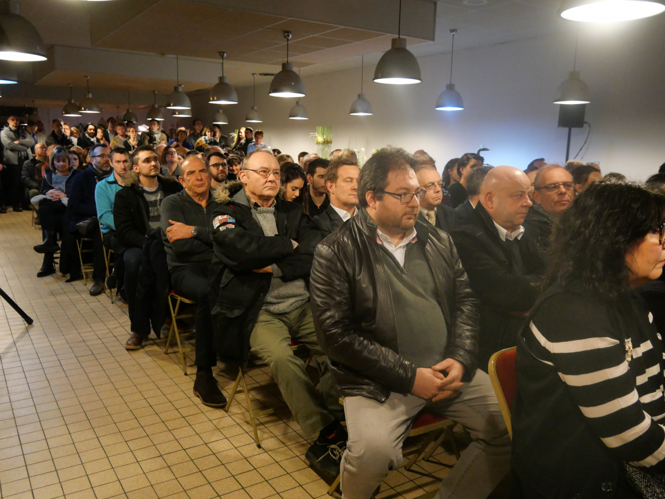 180 personnes étaient au rendez-vous.