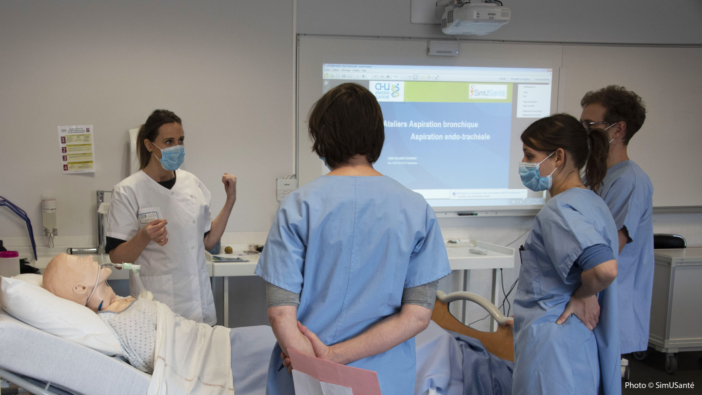 Crise sanitaire : le CHU Amiens-Picardie a adapté ses formations