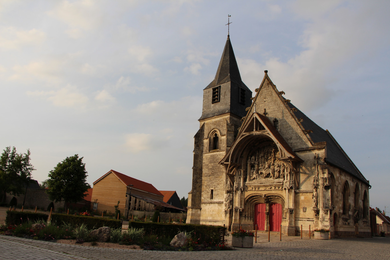 L'église Notre-Dame de l'Assomption de la Neuville-les-Corbie à Corbie (80).(c)Fondation du patrimoine/Commune de Corbie
