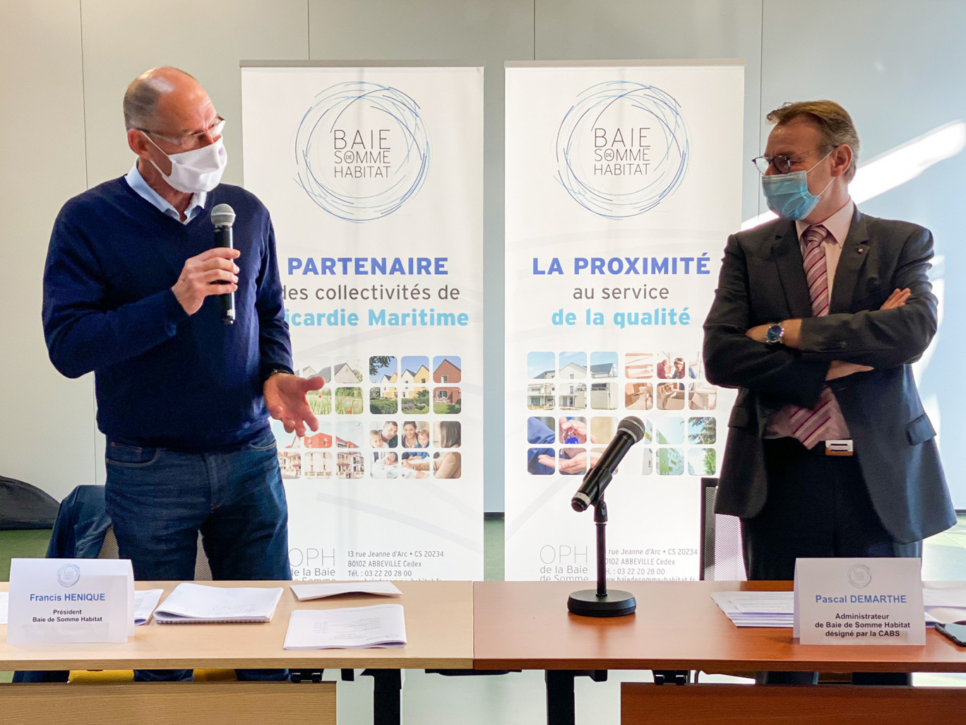 Pascal Demarthe nommé président de Baie de Somme Habitat