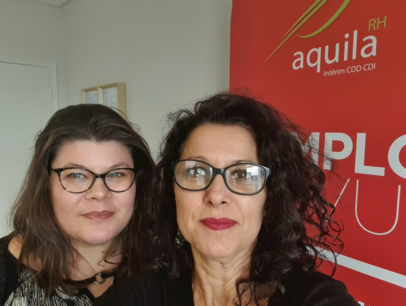 Carole et Maryline Saint-Just, codirectrices d’Aquila RH Compiègne. (© Aquila RH / C. Saint-Just)
