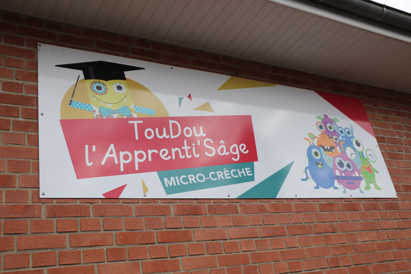 La mini-crèche a ouvert en mai.