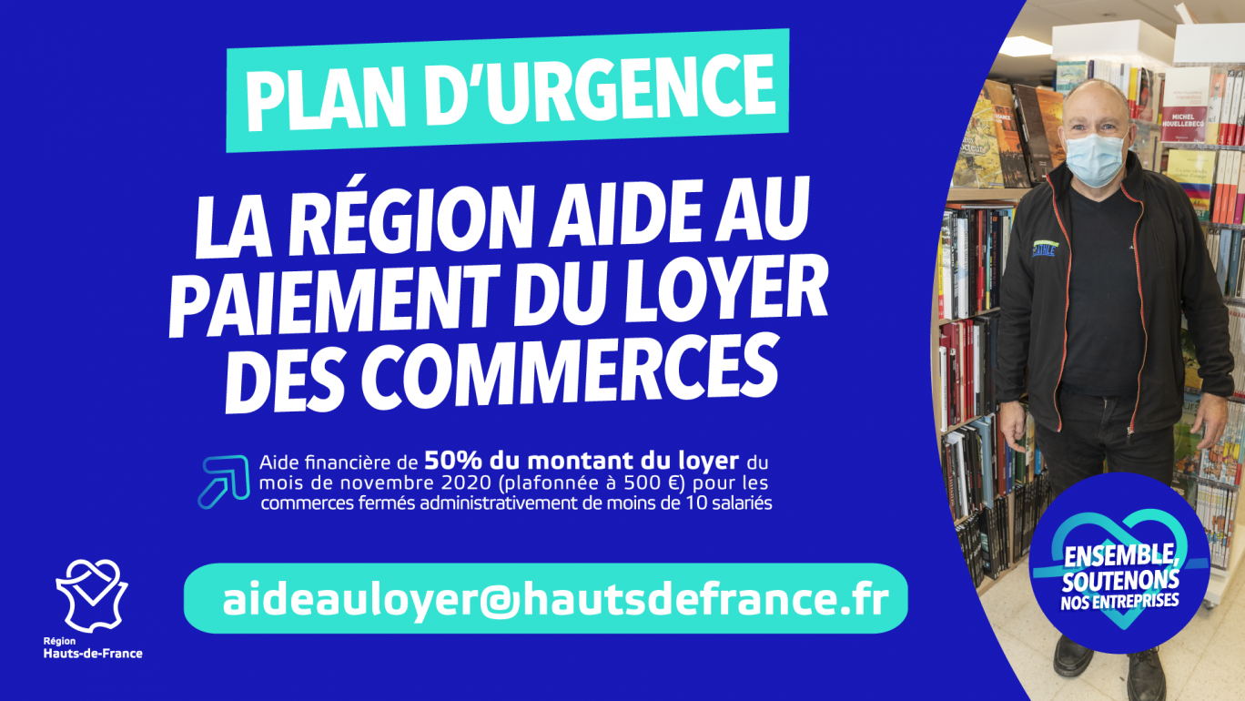 Hauts-de-France : une aide régionale dédiée aux commerçants