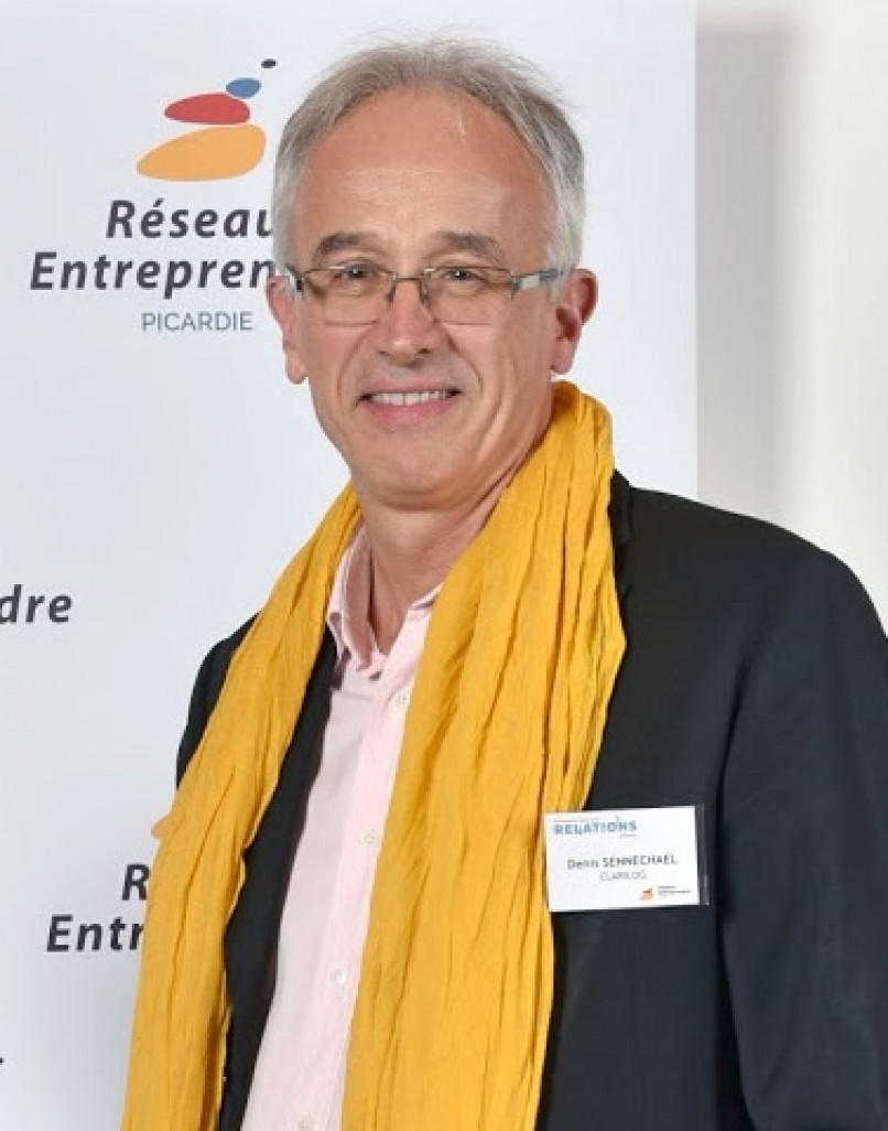 Denis Sennéchael a vu dans la société Clarilog "une vraie richesse" pour le Saint-Quentinois et la région Hauts-de-France.