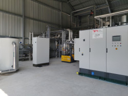 320 Nm3 de biométhane par mois sont injectés dans le réseau de transport GRTgaz.  (Aletheia Press / DLP)
