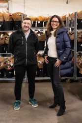 Mehdi Adem, directeur de l'usine à Brasseuse et Clarisse Jouenne, directrice générale. (c) Eloïse Le Névanic