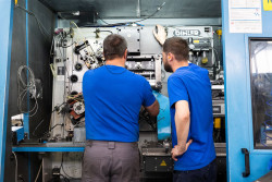 Le parc est désormais équipé de machines numériques. © Eloïse Le Névanic