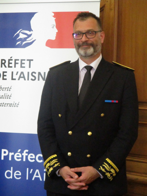 Thomas Campeaux, nouveau préfet de l’Aisne