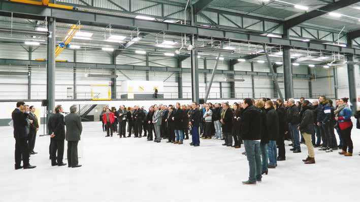Industriels et acteurs locaux ont salué l’installation de Figeac aéro sur la ZAC Aéropôle, la production devrait commencer dès mars. Industriels et acteurs locaux ont salué l’installation de Figeac aéro sur la ZAC Aéropôle, la production devrait commencer dès mars.